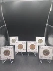 ****SET OF 6 SILVER GEORGE WASHINGTON QUARTERS****