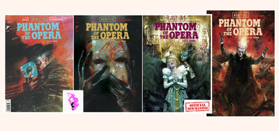 UNIVERSAL MONSTERS PHANTOM OF THE OPERA - FULL 4 PART SET - IMAGE COMICS