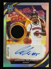 2025-26 Bowman University Best Jeremiah Wilkinson Game Worn Patch Auto Georgia