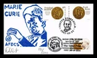 US COVER NOBEL PRIZE CENTENNIAL FDC JOINT ISSUE COMBO WOODBLOCK PRINTED CACHET