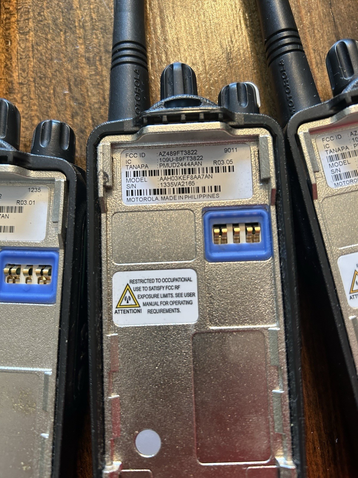 1 Motorola CP185 Radio VHF  136-174 MHz