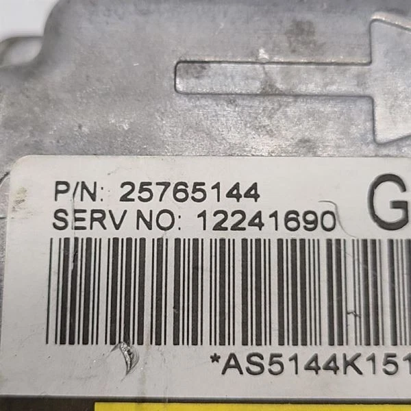 BUICK LESABRE 2005 Chassis ECM A/Bags Below Console Front 12241690 - Image 3 of 4