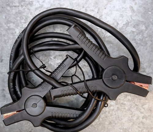 Heavy Duty Car Jumper Cables 350A - 11.5ft (3.5M) 25mm² Professional Grade