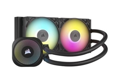 Corsair iCUE Link Titan 240 RX RGB Liquid CPU Cooler   Black