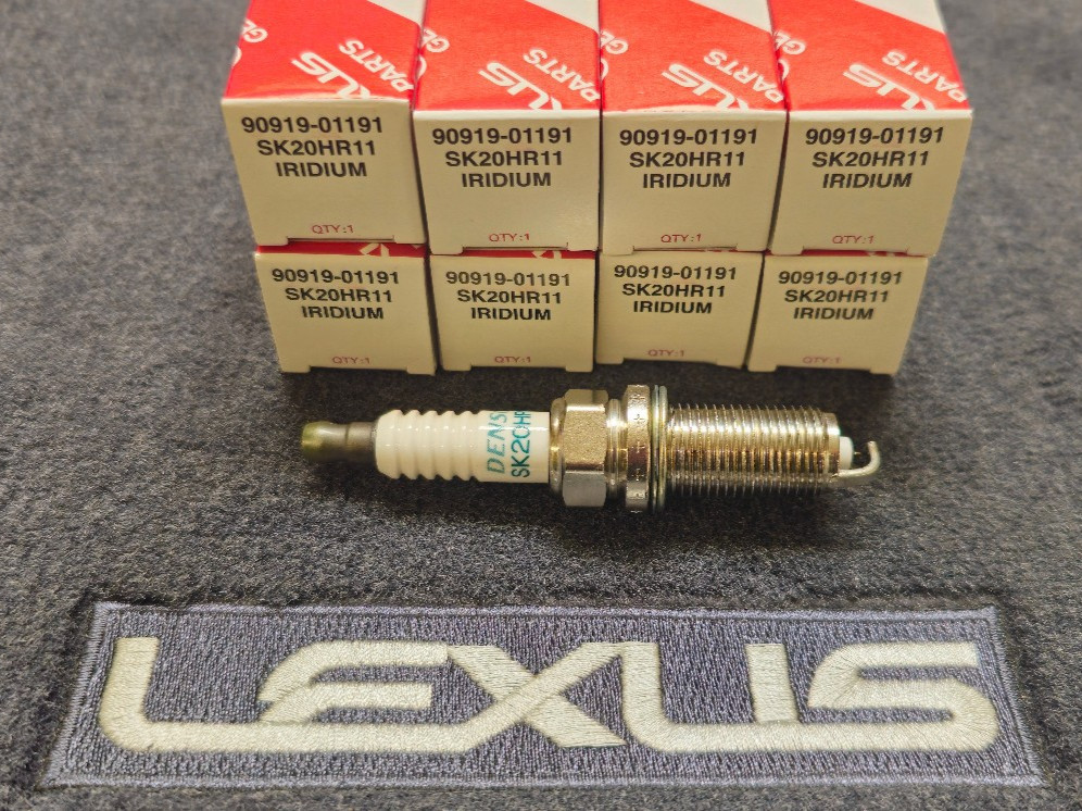 TOYOTA OEM FACTORY SPARK PLUG SET 2010 - 2022 GX460  LX570 90919-01191 X8