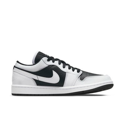 W Size 10 / M Size 8.5 Air Jordan 1 Low SE Homage White Black
