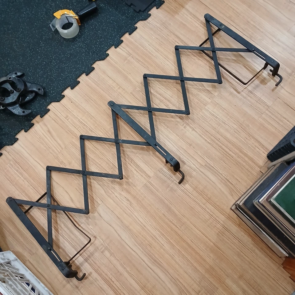 Vintage Running Board EXTENDABLE LUGGAGE RACK Model T A Ford Chevy Dodge Essex  - Image 4 of 4