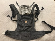 Ergo baby carrier with newborn insert