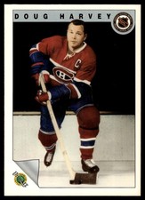 1991-92 Ultimate Original Six Doug Harvey Montreal Canadiens #12