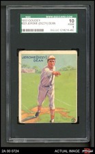 1933 Goudey #223 Dizzy Dean Cardinals HOF SGC 1 - POOR