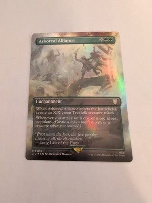 Arboreal Alliance (Borderless) Commander: the Lord of the Rings: Tales of Middl 