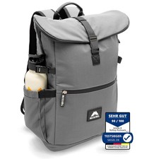 30L Rolltop Rucksack Damen & Herren mit Laptopfach - Kühlfach - Sitzunterlage