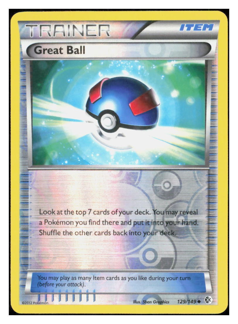 Great Ball Reverse Holo Uncommon Emerging Powers 93/98 LP M010