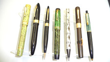 Parker  Acrylic 7  pen tray--8 by 4 by 1-3/4--holds 7 pens--