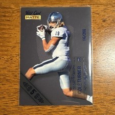 2022 Wild Card MATTE Cole Turner MB-21 Stripe Parallel Football Card /200