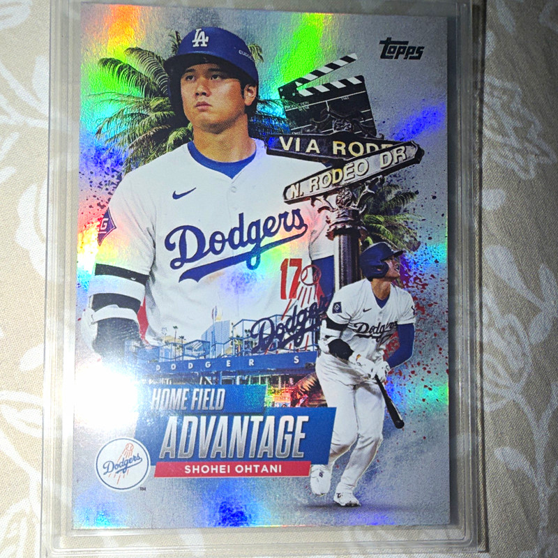 Topps 2025 Series 1 Home Field Advantage Shohei Ohtani Dodgers #HA-5 Insert