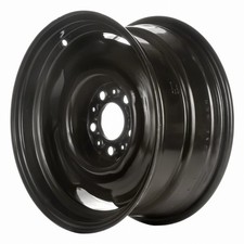 Refurbished Painted Black Steel Wheel 15 X 7