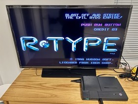 NEC PC Engine DUO Turbo Duo Console PI-TG8 with 2 Games - HuCard and CD Working