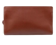 Bottega Veneta Vintage Cognac Brown Second Bag Toiletry Toilette