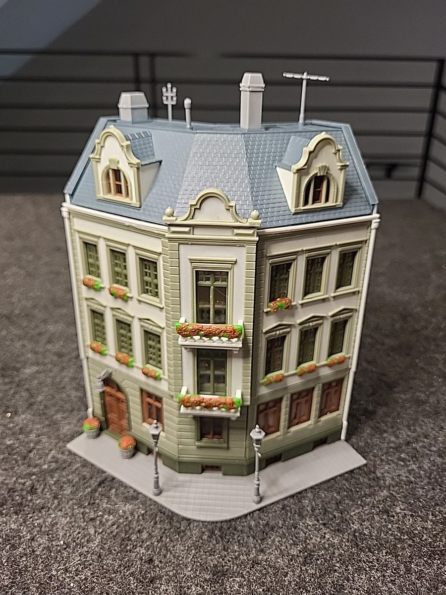 Kibri HO 1/87 Model Plaza B-8036 Auberge Gastahaus, Dimensions 16x15x10 Cm, Neuf