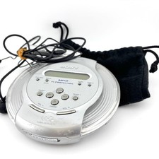 SONY CD Walkman D-CJ01 with Remote Control Music Player Working Confirmed Japan