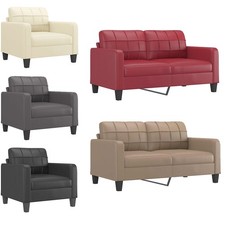 2/3-Sitzer-Sofa Couch Sessel Loungesofa Schlafsofa Polstersofa Kunstleder