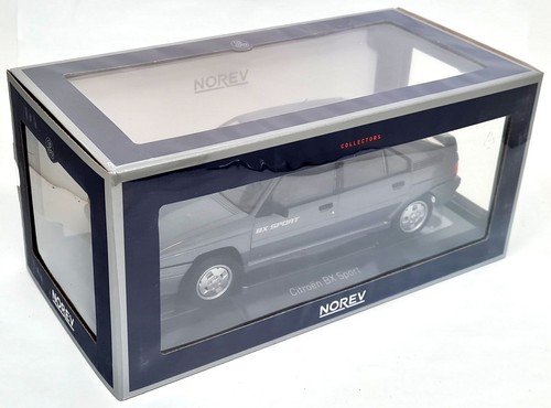 Norev 1/18 - Citroen BX Sport 1985 Fox Grey Diecast Scale Model Car - Picture 2 of 7