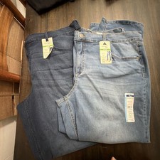 New Terra Sky Dark Wash High Rise Straight Leg Jean. Size 24W. Great Casual Jean