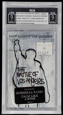 SEALED, Rage Against the Machine - The Battle of Los Angeles, Cassette, CA, 1999