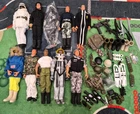 Huge Lot of 1990s 12" GI Joe Action Figures w Guns Accessories Helmets & more +