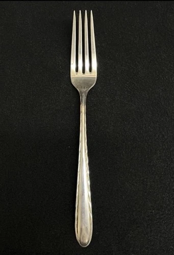 47g Towle "Silver Flutes" Sterling Silver Place Fork 7 3/8"
