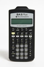 Texas Instruments BA II PLUS Financial Calculator