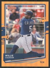 2020 Donruss Holo Orange #150 Willie Calhoun Texas Rangers 693