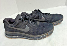 Nike Air Max 2017 Low Triple Black 849559-004 Size 10.5