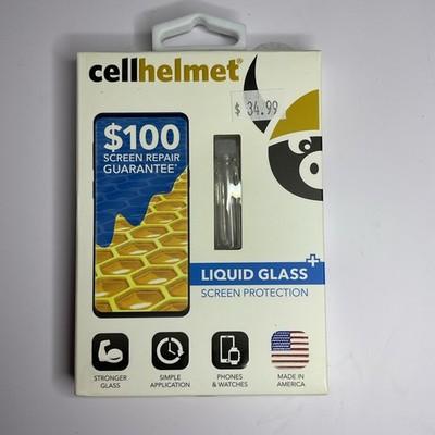 CellHelmet Liquid Glass Pro Plus Screen Protection Cellphone Watch Apple Android