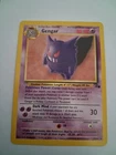 Vintage Gengar Pokémon Fossil 20/62 1999 Non Holo Rare NM-