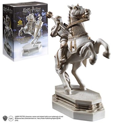 Harry Potter Zauberer Schach Ritter weiß Buchstütze Fermalibri EDLE SAMMLUNGEN