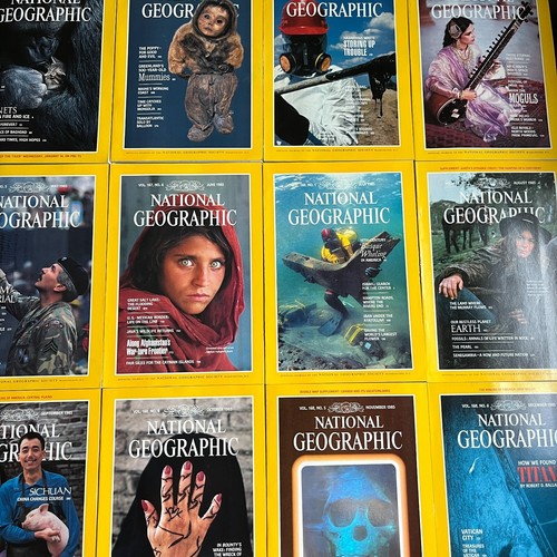 National Geographic Magazines 1937-1989 Vintage Print Ads; YOU PICK Issues! NG - Picture 89 of 144