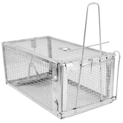 Live Humane Cage Trap for Rats Mice Chipmunks Rodents Small Animal Control