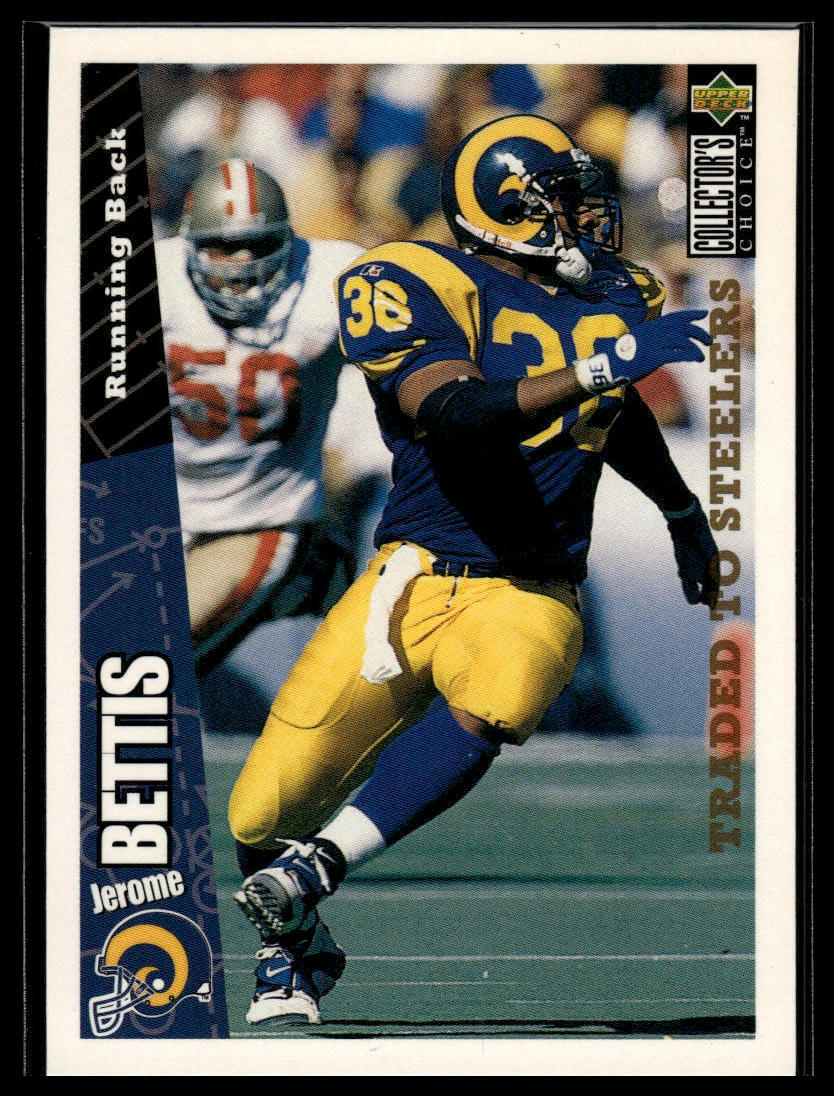 1996 Collector's Choice #222 Jerome Bettis