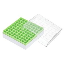 81 Well Polycarbonate Freezer Boxes 1 Pcs Polycarbonate Tube Rack for 2.0ML T...