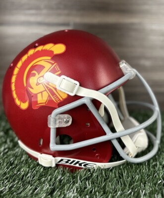 USC TROJANS Vintage NCAA Schutt Full Size Custom Football Helmet