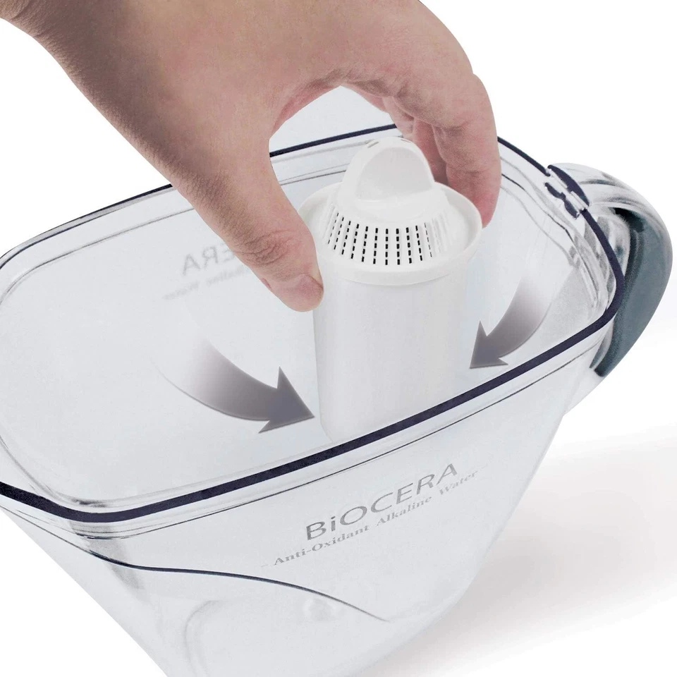 Biocera Antioxidant Alkaline Jug Filter Set 3 Cartridges Package Mineral Water - Image 4 of 4