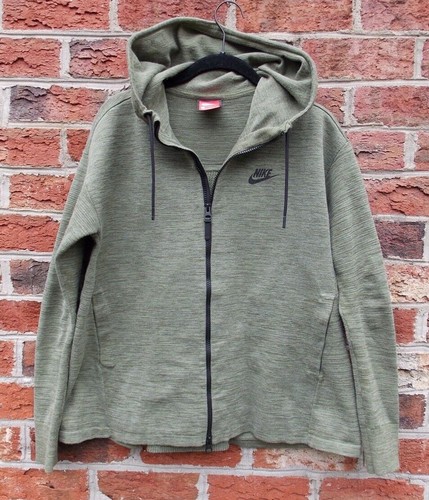 NIKE Tech Pack Knit Jacket Hoodie Palm Green 835641-387 Women's Medium - Picture 1 of 3