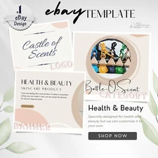 Professional eBay HTML Listing Template - 300% Increase In Sales (FREE LOGO)