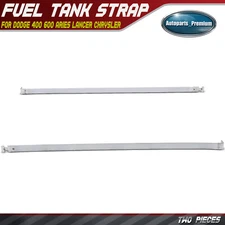 2x Steel Fuel Tank Straps for Dodge 400 600 Aries Lancer Chrysler LeBaron Laser