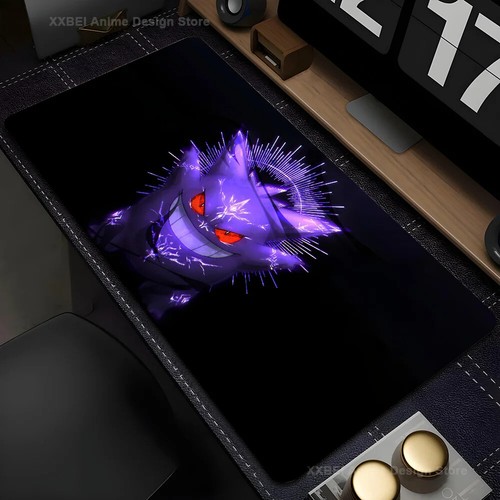 Large Mouse & Keyboard Gaming Desk Mat - Gengar Inspired Design - Picture 11 of 13