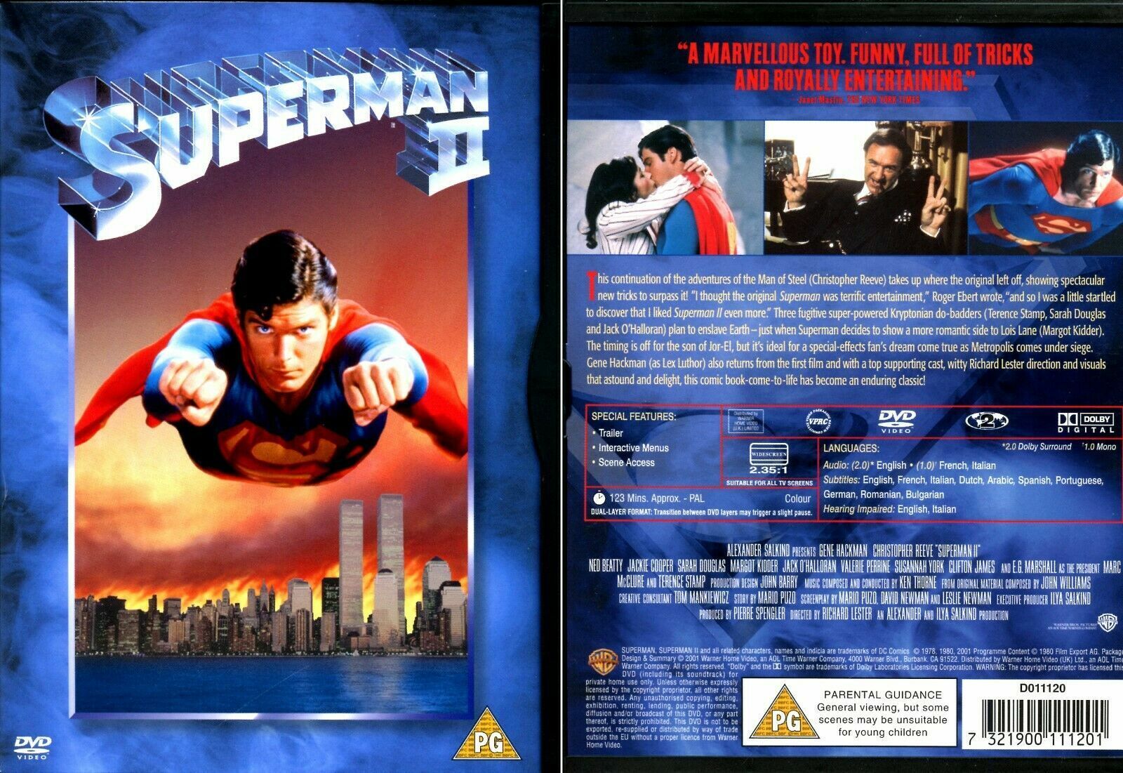 SUPERMAN: O FILME - DVD DUPLO (PREMIUM EDITION)