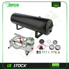 3 GAL Air tank And 200 psi Compressor For Train Horn Car System Kit 12V