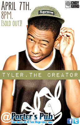 Supreme Tyler The Creator ポスター1枚 Supreme Tyler the Creator Promotional Poster Los Angeles | eBay